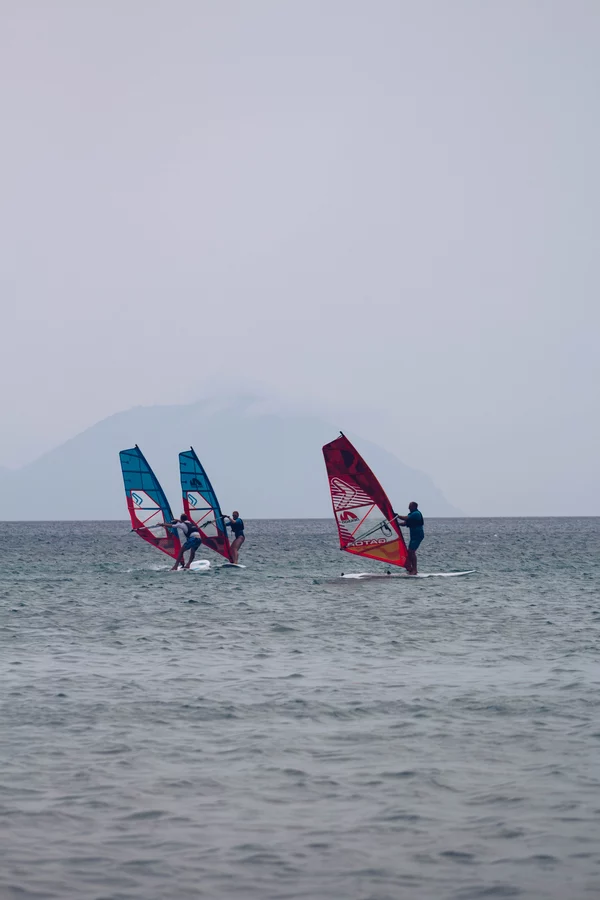 Fort Boyard Challenge, windsurfing race at Fouras-Les-Bains